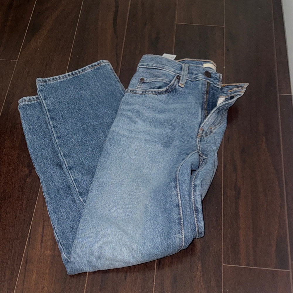 Classic Light Wash High-Rise Jeans